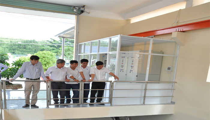 Nhà máy bơm tăng áp Hớn Quản công suất ban đầu 15.000m3 ngày đêm